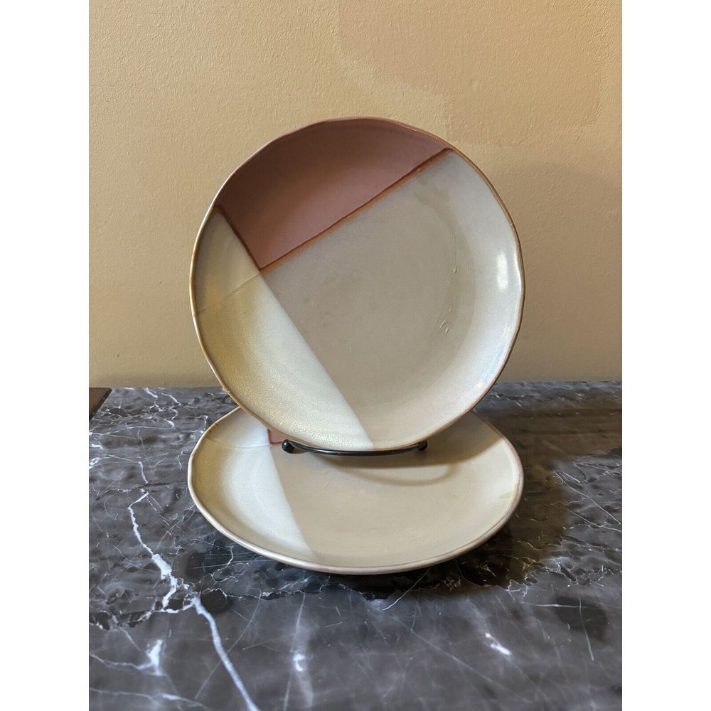Sango GOLD DUST SIENNA 5039 Salad plate‎ 8" Set Of 2